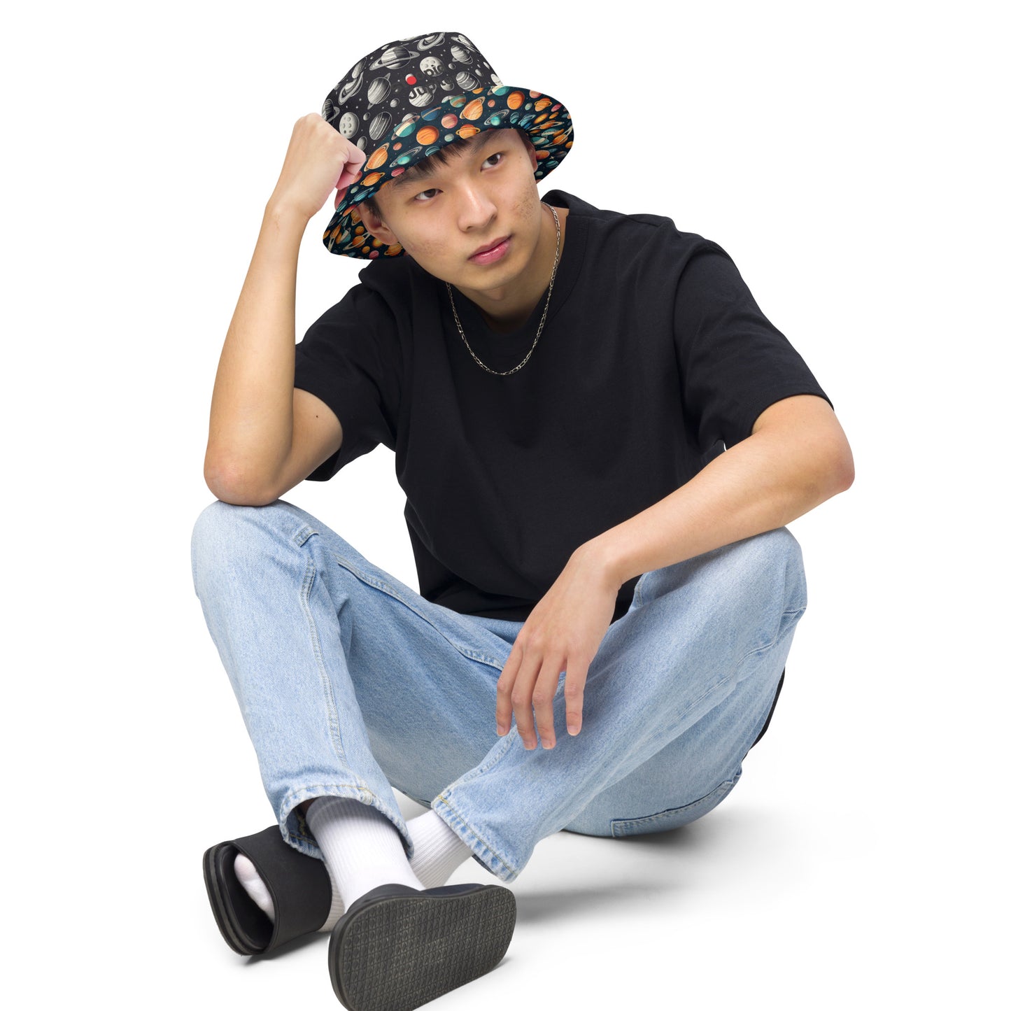 Galaxy Reversible bucket hat