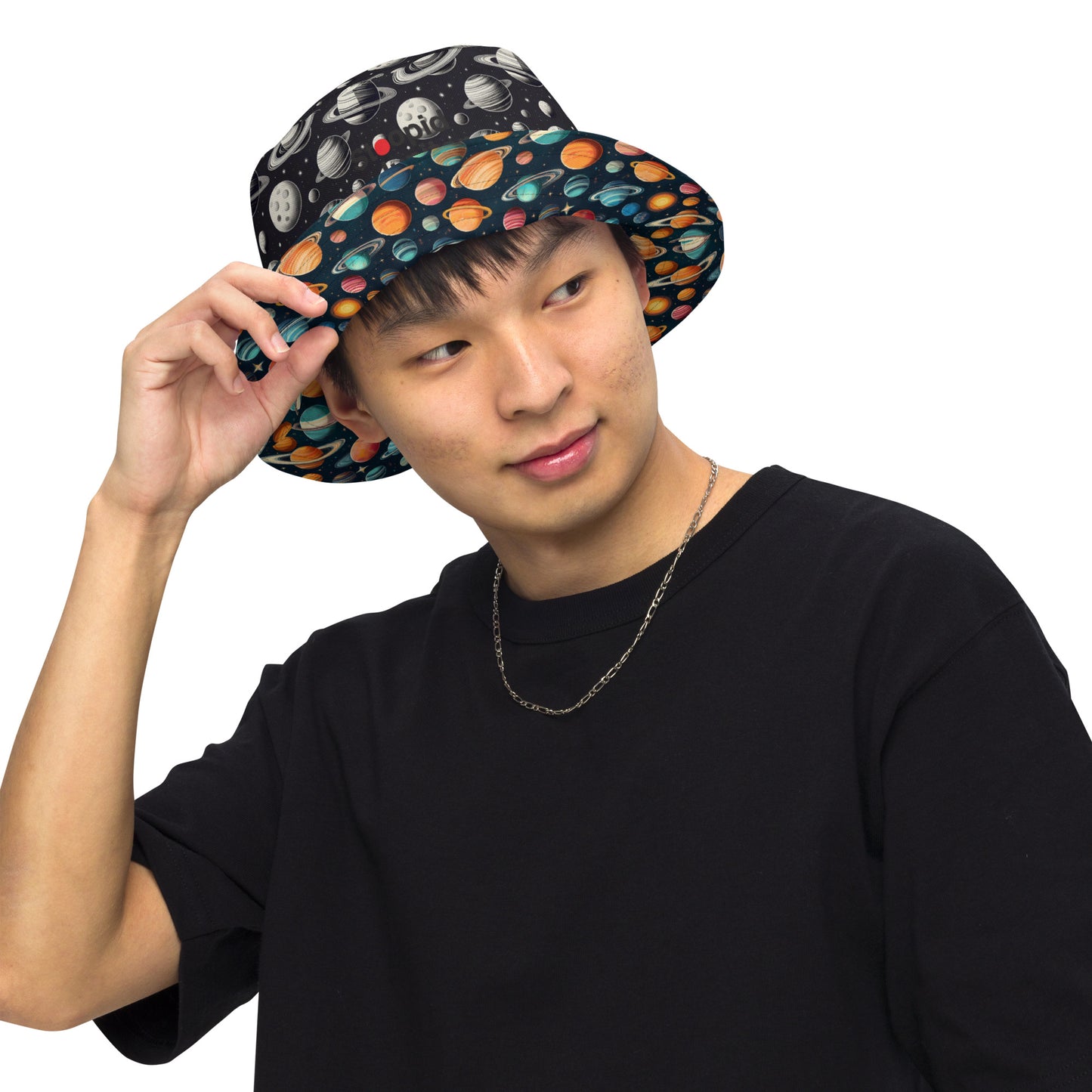 Galaxy Reversible bucket hat