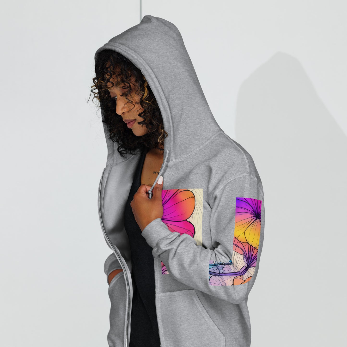 Flower Power hoodie